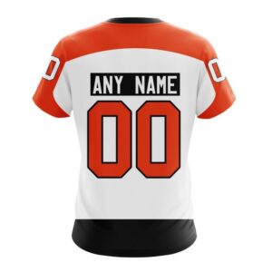 Personalized NHL Philadelphia Flyers T Shirt 2024 Away Kits T Shirt 2