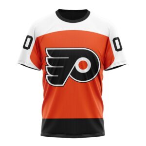 Personalized NHL Philadelphia Flyers T Shirt 2024 Home Kits T Shirt 1