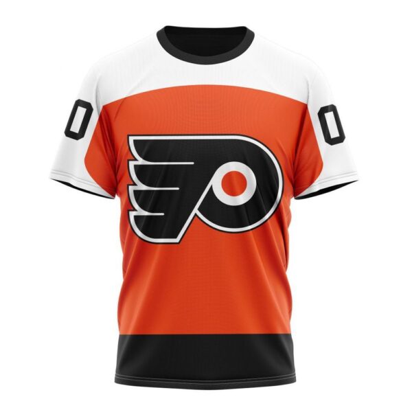 Personalized NHL Philadelphia Flyers T-Shirt 2024 Home Kits T-Shirt