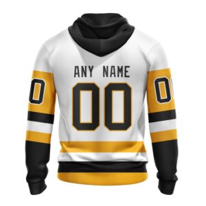 Personalized NHL Pittsburgh Penguins Hoodie 2024 Away Kits Hoodie 2