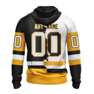 Personalized NHL Pittsburgh Penguins Hoodie 2024 Home Mix Away Hoodie 2