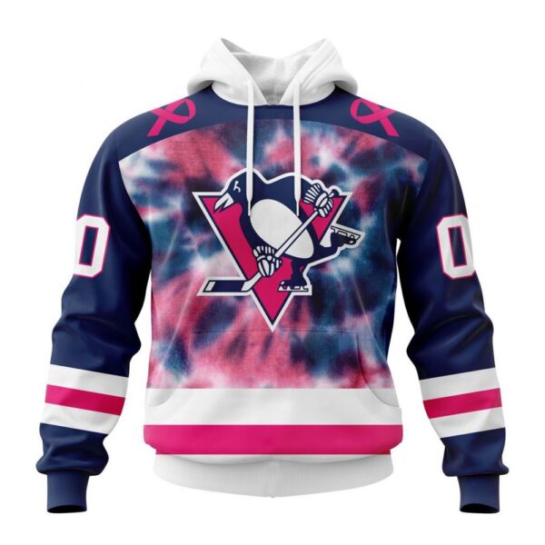 Personalized NHL Pittsburgh Penguins Hoodie Special Pink October Fight Breast Cancer Hoodie