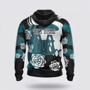 Personalized NHL San Jose Sharks All Over Print Hoodie Special Grateful Dead Gathering Flowers Design Hoodie 2