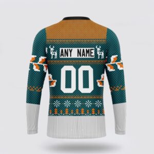 Personalized NHL San Jose Sharks Crewneck Sweatshirt Specialized Unisex Sweater For Chrismas Season Sweatshirt 2