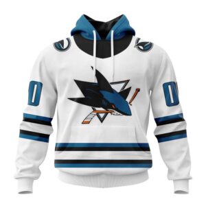 Personalized NHL San Jose Sharks Hoodie 2024 Away Kits Hoodie 1