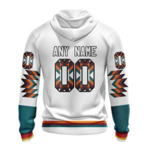Personalized NHL San Jose Sharks Hoodie Special Design With Native Pattern Hoodie 2