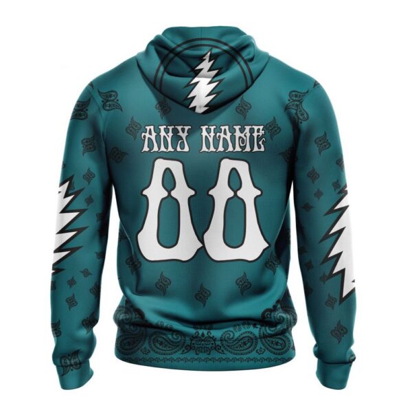 Personalized NHL San Jose Sharks Hoodie Special Grateful Dead Design Hoodie