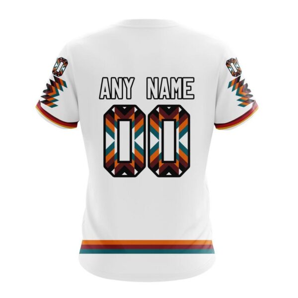 Personalized NHL San Jose Sharks Special Design With Native Pattern T-Shirt