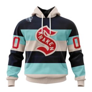 Personalized NHL Seattle Kraken 2024 Winter Classic Customized Kits Hoodie 1