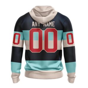 Personalized NHL Seattle Kraken 2024 Winter Classic Customized Kits Hoodie 2