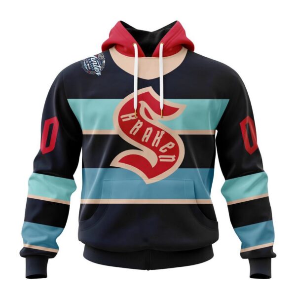 Personalized NHL Seattle Kraken 2024 Winter Classic Design Concept Hoodie