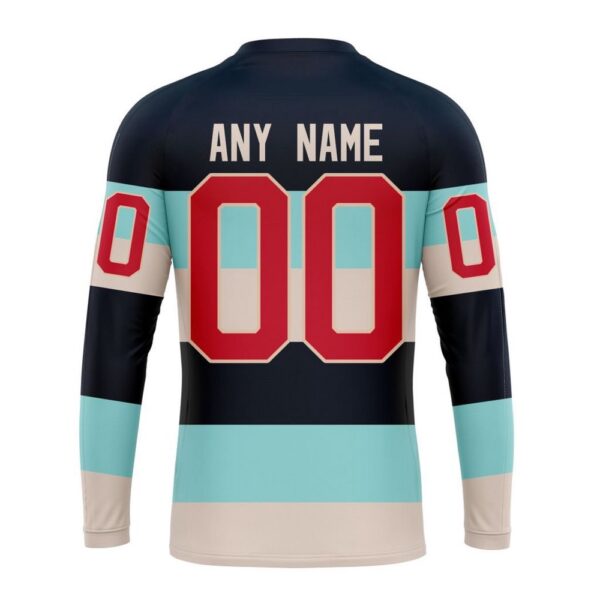 Personalized NHL Seattle Kraken Crewneck Sweatshirt 2024 Winter Classic Customized Kits Sweatshirt