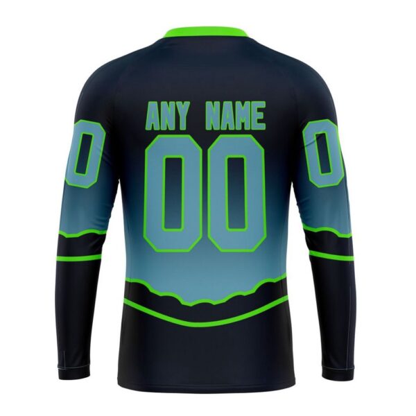 Personalized NHL Seattle Kraken Crewneck Sweatshirt New Gradient Series Concept