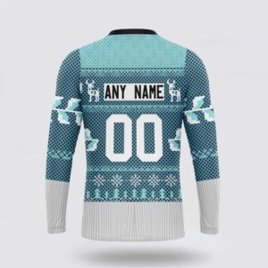 Personalized NHL Seattle Kraken Crewneck Sweatshirt Specialized Unisex Sweater For Chrismas Season Sweatshirt 2