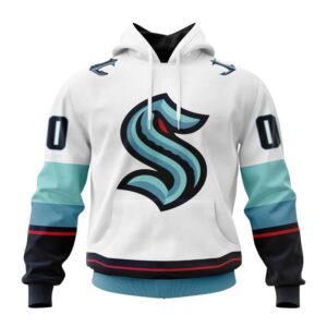 Personalized NHL Seattle Kraken Hoodie 2024 Away Kits Hoodie 1