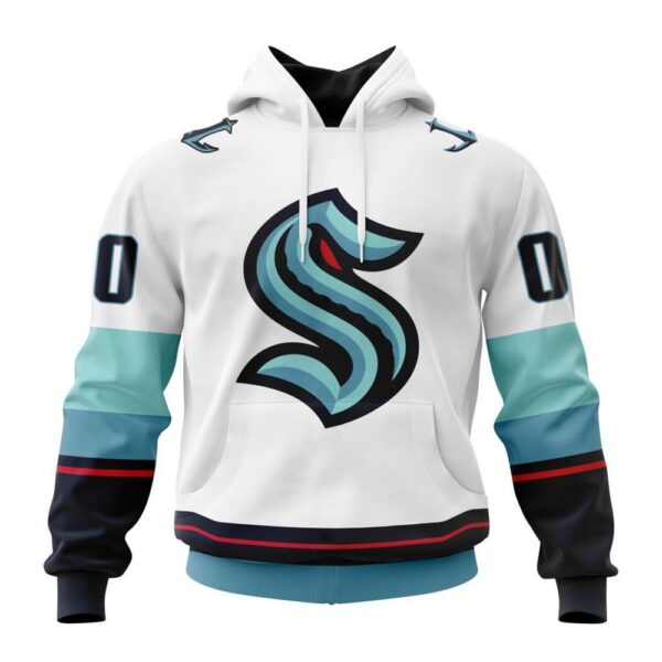 Personalized NHL Seattle Kraken Hoodie 2024 Away Kits Hoodie