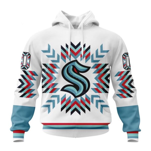 Personalized NHL Seattle Kraken Hoodie Special Design With Native Pattern Hoodie