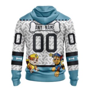 Personalized NHL Seattle Kraken Hoodie Special PawPatrol Design Hoodie 2