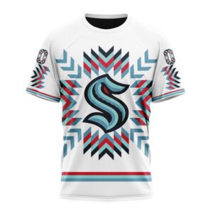 Personalized NHL Seattle Kraken Special Design With Native Pattern T Shirt 1