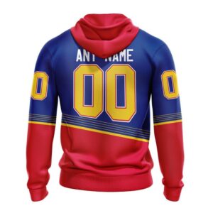 Personalized NHL St Louis Blues 2024 Special 90s Retro Kits Hoodie 2