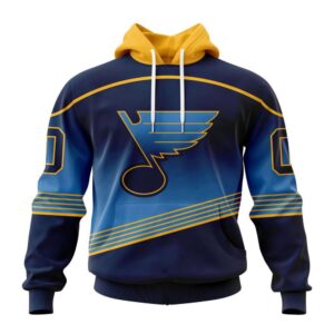 Personalized NHL St Louis Blues All Over Print Hoodie New Gradient Series Concept Hoodie 1