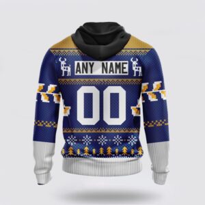Personalized NHL St Louis Blues All Over Print Unisex Hoodie For Chrismas Season Hoodie 2