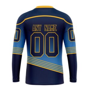 Personalized NHL St Louis Blues Crewneck Sweatshirt New Gradient Series Concept 2