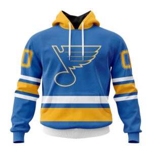 Personalized NHL St Louis Blues Hoodie 2024 Alternate Kits Hoodie 1