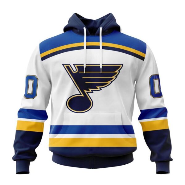 Personalized NHL St. Louis Blues Hoodie 2024 Away Kits Hoodie