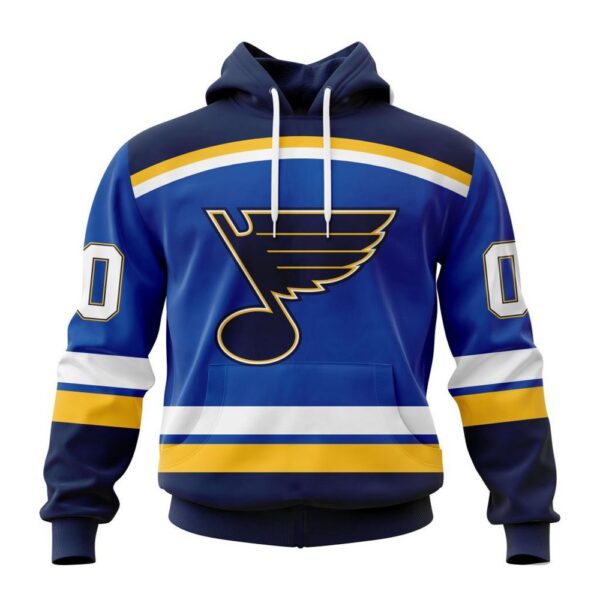 Personalized NHL St. Louis Blues Hoodie 2024 Home Kits Hoodie