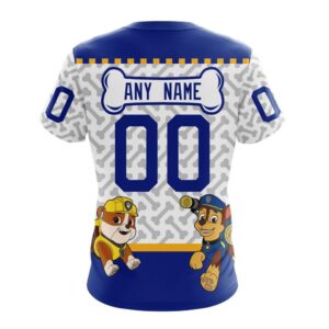 Personalized NHL St Louis Blues T Shirt Special PawPatrol Design T Shirt 2