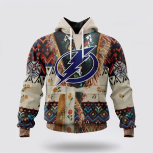 Personalized NHL Tampa Bay Lightning All Over Print Hoodie Special Native Costume Design Hoodie 1