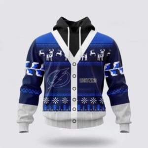 Personalized NHL Tampa Bay Lightning All Over Print Unisex Hoodie For Chrismas Season Hoodie 1