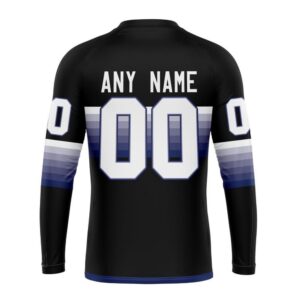 Personalized NHL Tampa Bay Lightning Crewneck Sweatshirt Special Black And Gradient Design 2