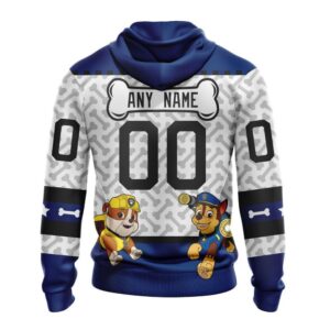 Personalized NHL Tampa Bay Lightning Hoodie Special PawPatrol Design Hoodie 2