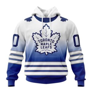 Personalized NHL Toronto Maple Leafs All Over Print Hoodie New Gradient Series Concept Hoodie 1