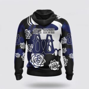 Personalized NHL Toronto Maple Leafs All Over Print Hoodie Special Grateful Dead Gathering Flowers Design Hoodie 2