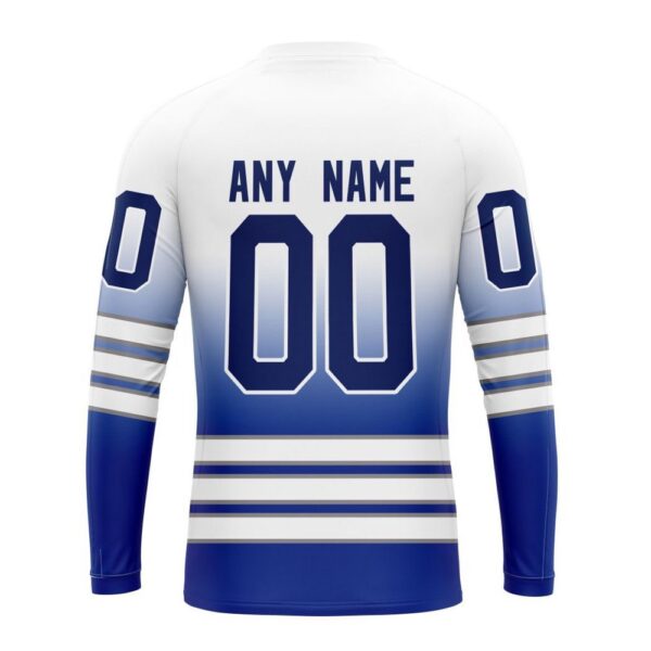 Personalized NHL Toronto Maple Leafs Crewneck Sweatshirt New Gradient Series Concept