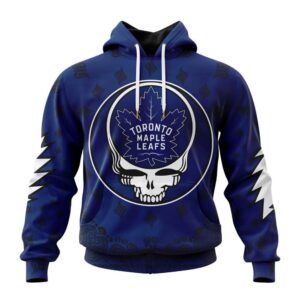 Personalized NHL Toronto Maple Leafs Hoodie Special Grateful Dead Design Hoodie 1