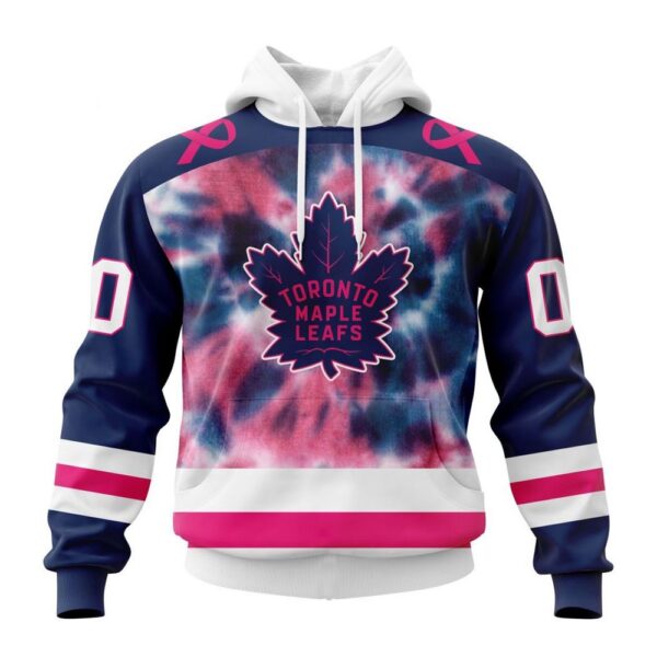 Personalized NHL Toronto Maple Leafs Hoodie Special Pink October Fight Breast Cancer Hoodie