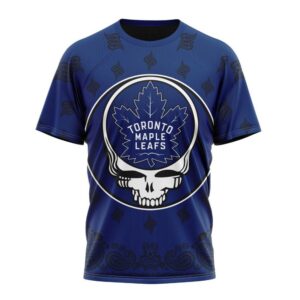 Personalized NHL Toronto Maple Leafs T Shirt Special Grateful Dead Design T Shirt 1