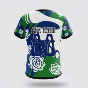 Personalized NHL Vancouver Canucks 3D T Shirt Special Grateful Dead Gathering Flowers Design T Shirt 2