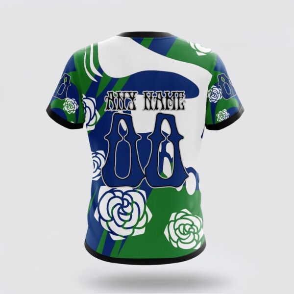 Personalized NHL Vancouver Canucks 3D T Shirt Special Grateful Dead Gathering Flowers Design T Shirt