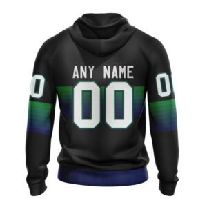 Personalized NHL Vancouver Canucks All Over Print Hoodie Special Black And Gradient Design Hoodie 2