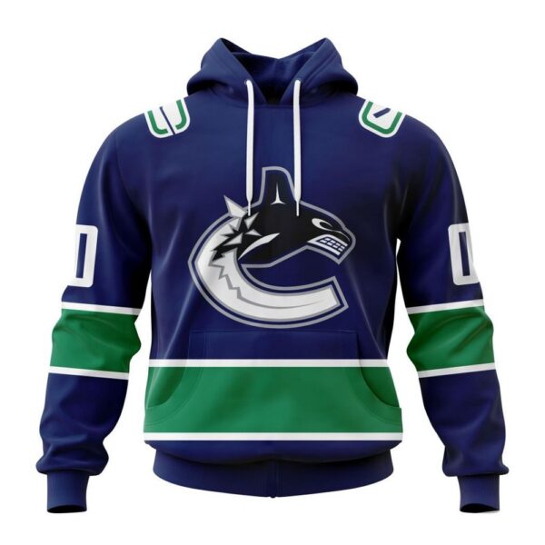 Personalized NHL Vancouver Canucks Hoodie 2024 Home Kits Hoodie