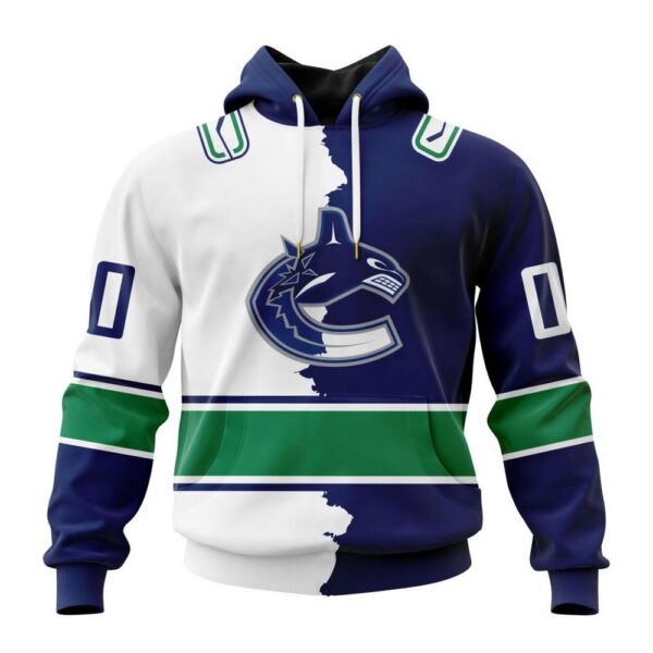 Personalized NHL Vancouver Canucks Hoodie 2024 Home Mix Away Hoodie