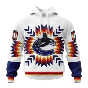 Personalized NHL Vancouver Canucks Hoodie Special Design With Native Pattern Hoodie 1 1