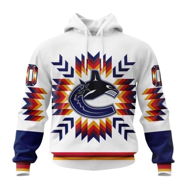 Personalized NHL Vancouver Canucks Hoodie Special Design With Native Pattern Hoodie