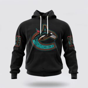 Personalized NHL Vancouver Canucks Special First Nation Design Kits Hoodie 1