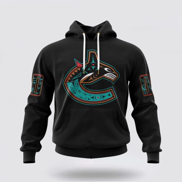 Personalized NHL Vancouver Canucks Special First Nation Design Kits Hoodie